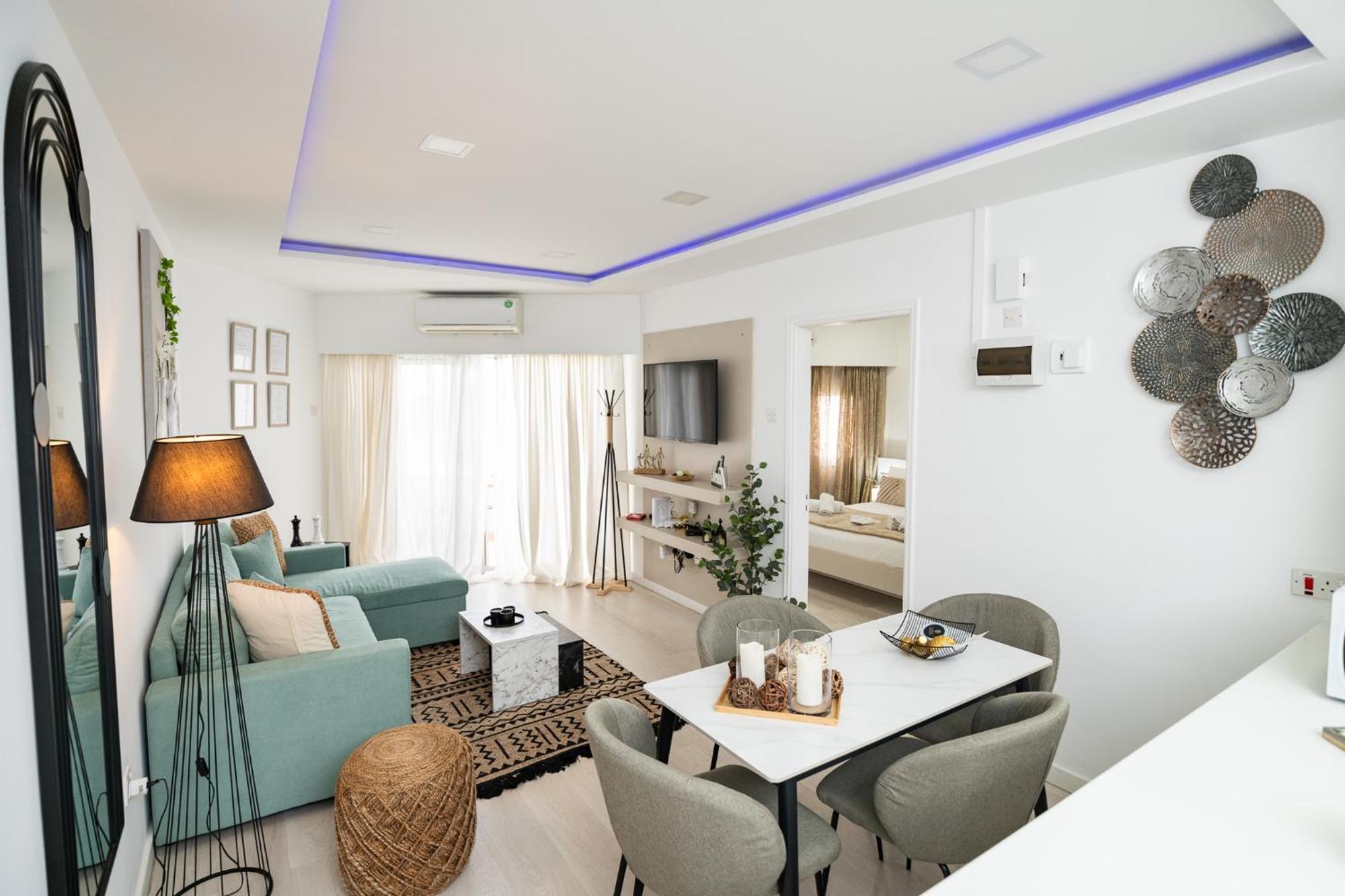 Lazuli Beach & Pool Apartment 501 ลาร์นาคา ภายนอก รูปภาพ