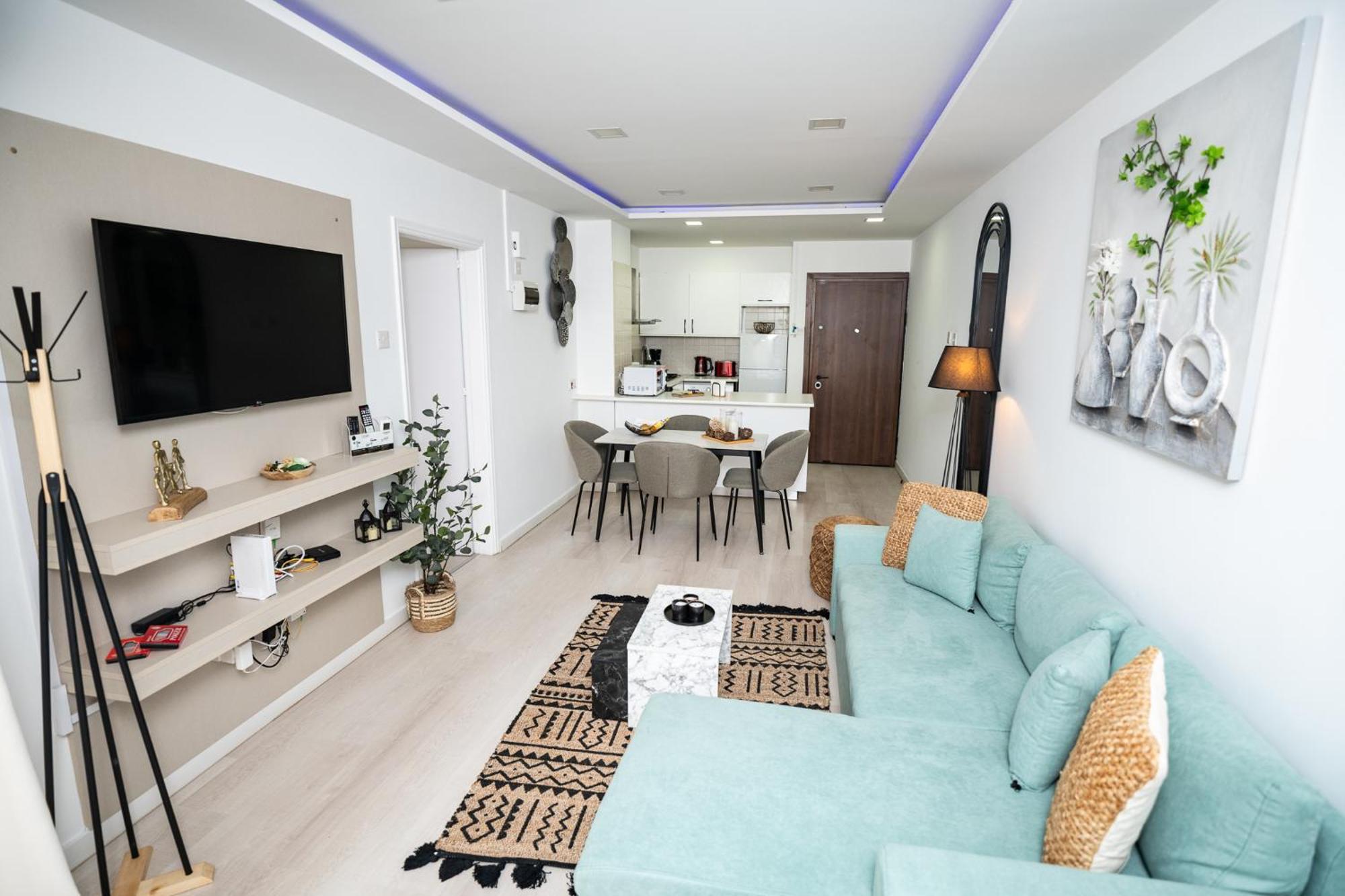 Lazuli Beach & Pool Apartment 501 ลาร์นาคา ภายนอก รูปภาพ