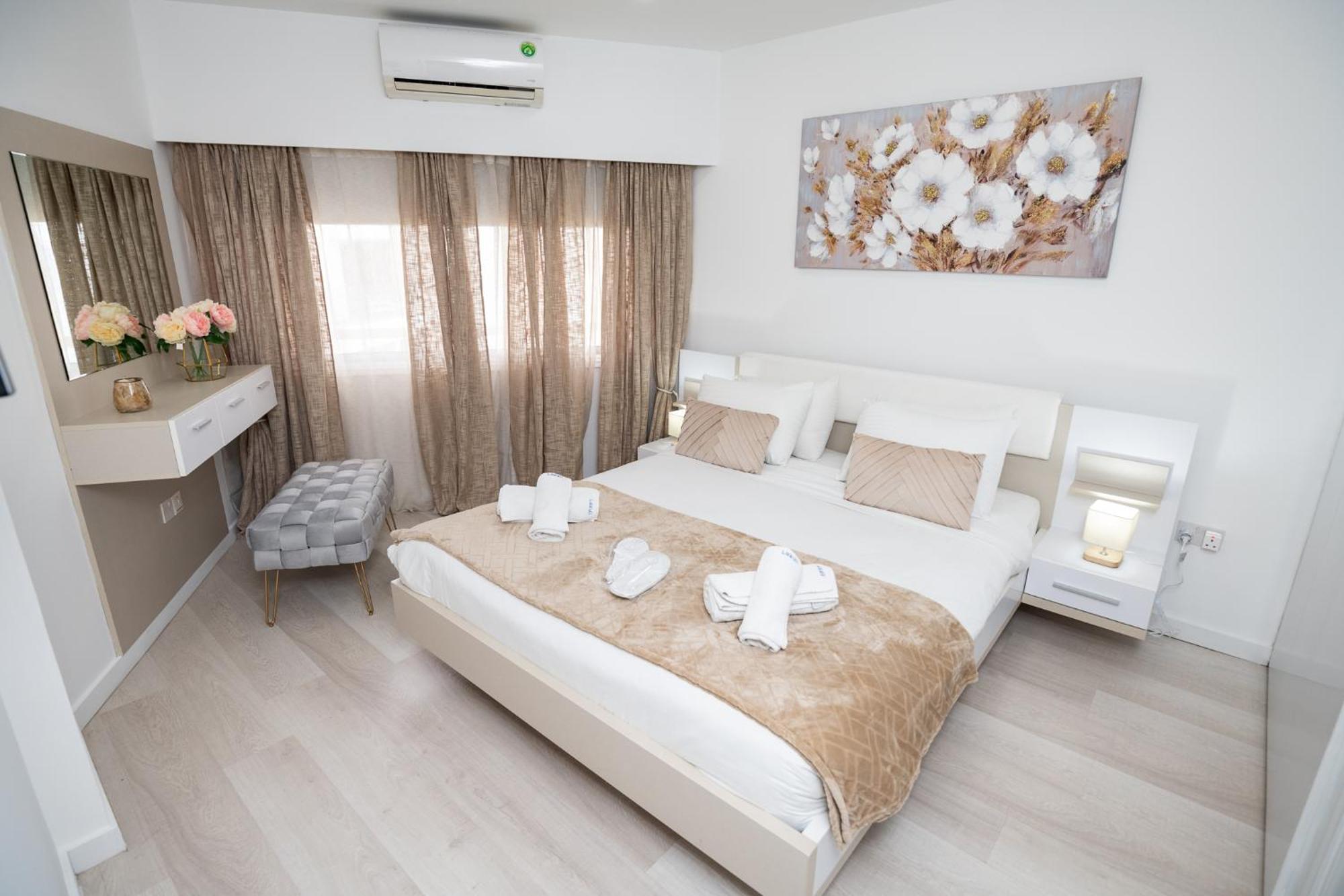 Lazuli Beach & Pool Apartment 501 ลาร์นาคา ภายนอก รูปภาพ