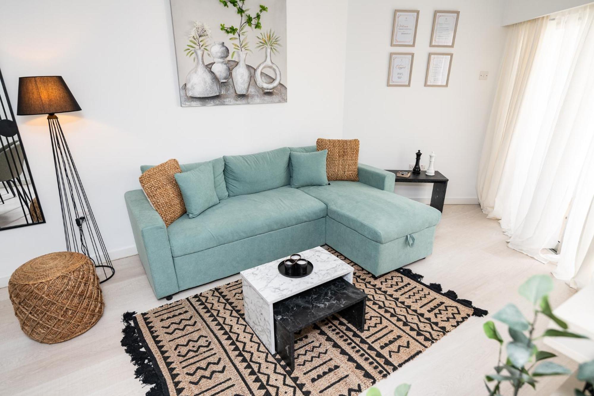 Lazuli Beach & Pool Apartment 501 ลาร์นาคา ภายนอก รูปภาพ