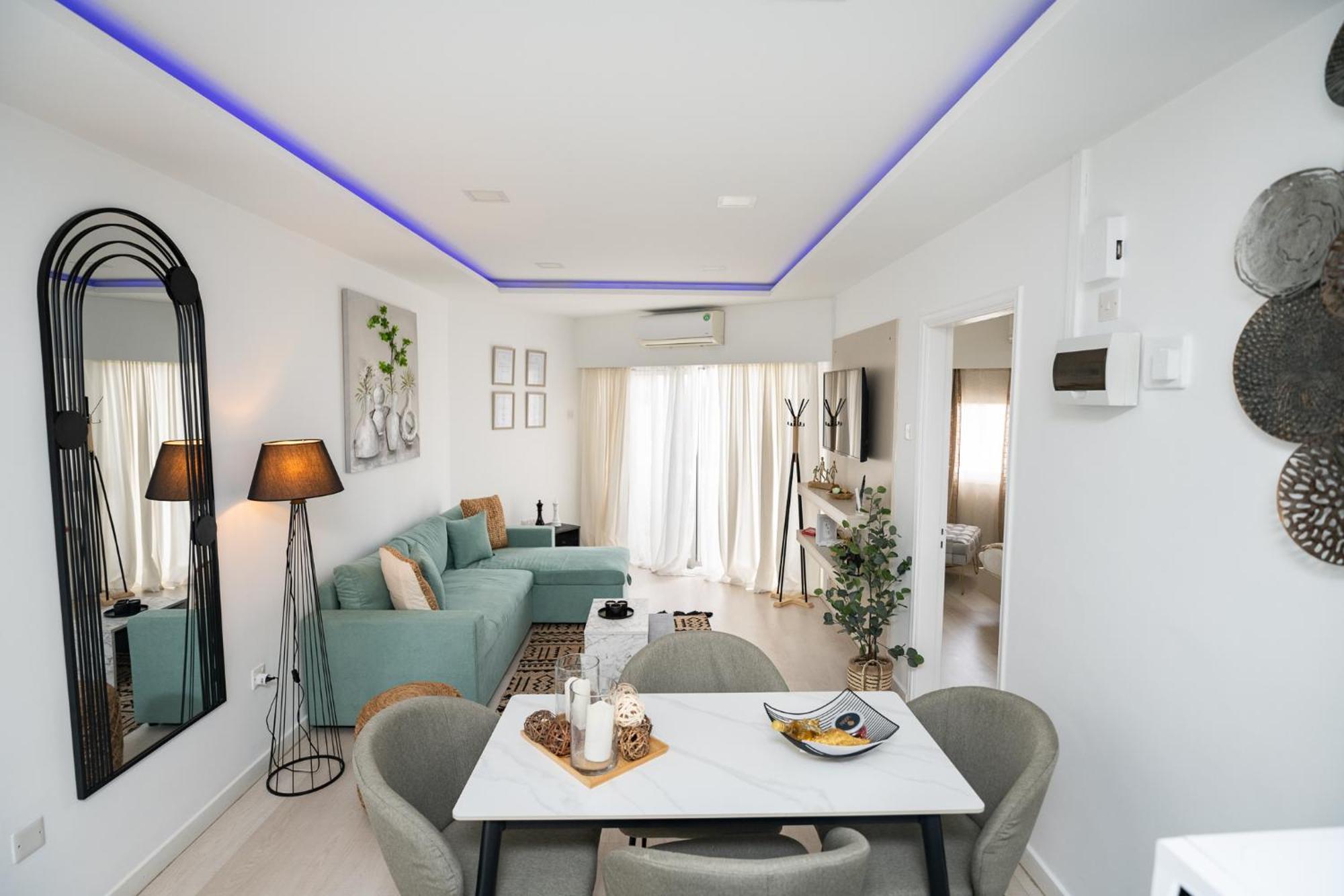 Lazuli Beach & Pool Apartment 501 ลาร์นาคา ภายนอก รูปภาพ